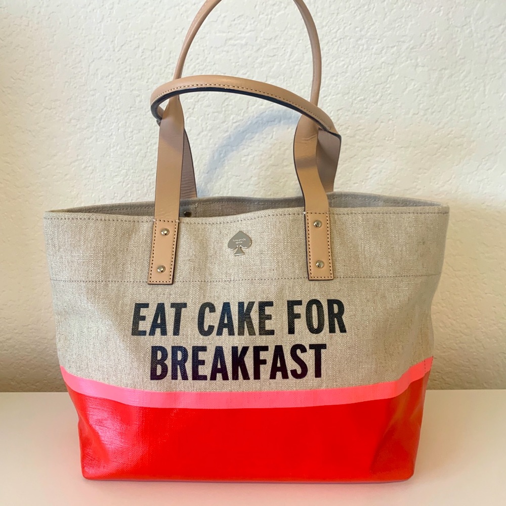 Kate Spade Eat Cake for Breakfast Tote